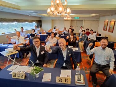 前橋しきしま倫理法人会　モーニングセミナー（R7.8.22）